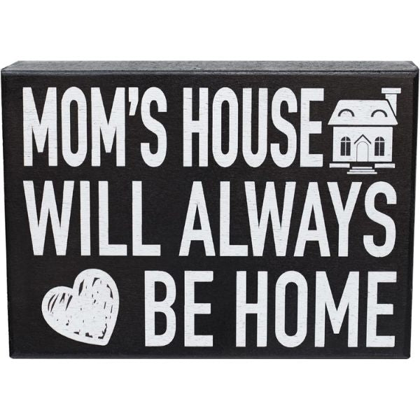 JennyGems Mom Wooden Sign, a sentimental and decorative valentines gift for mom.