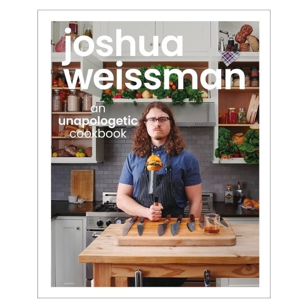 Joshua Weissman cookbook as a creative 21st birthday gift idea for aspiring chefs.