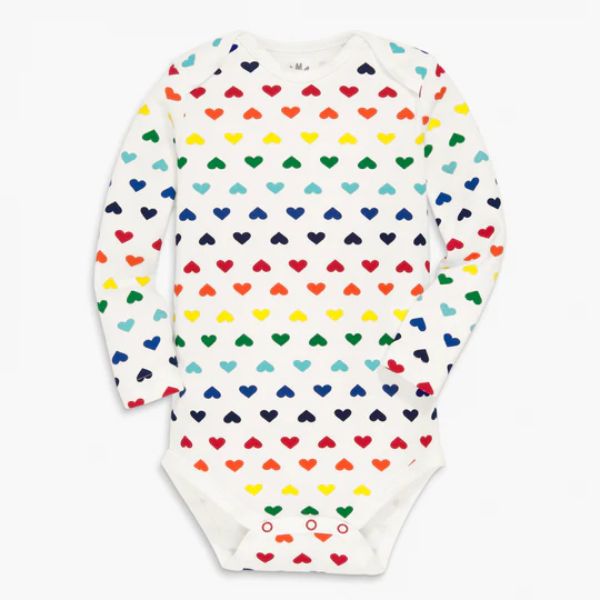 Joyful Babysuit, a vibrant and cheerful Baby Valentine Gift for Babies, ideal for playful days.