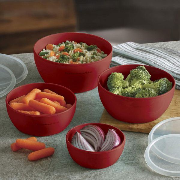 KitchenAid Prep Bowls aid in festive cooking, a colorful Father's Day gift for families.
