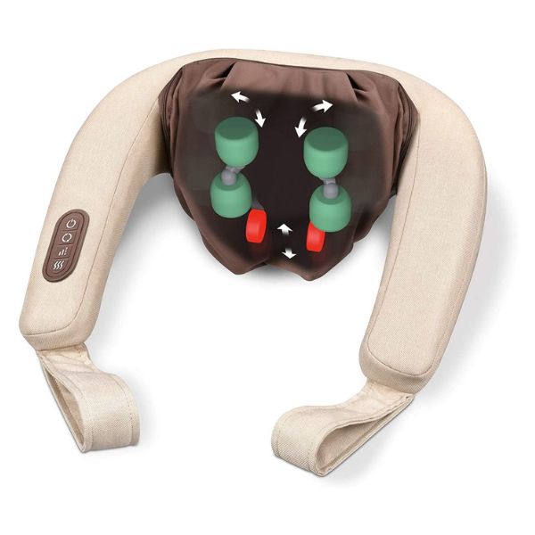 The Kneading Deep Tissue Neck Massager is a rejuvenating 70th birthday gift for dad