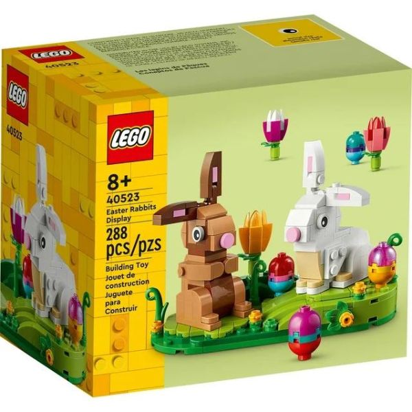 LEGO Easter Rabbits Display is a playful and imaginative Easter gift.