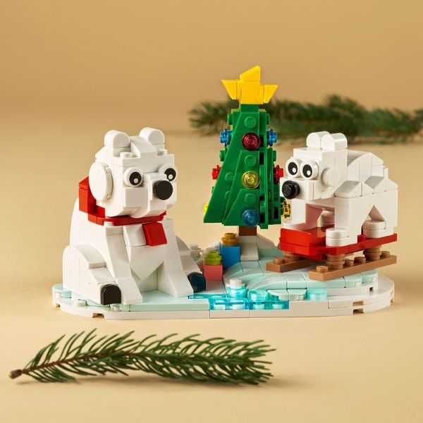 LEGO Wintertime Polar Bears for Kids christmas gift ideas
