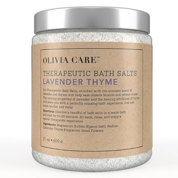 Lavender-infused bath salts, an exquisite and soothing choice for DIY gifts for mom.