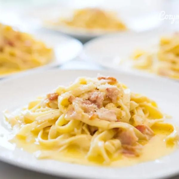 Explore the art of cooking traditional Pasta Carbonara with a fun and educational experience.