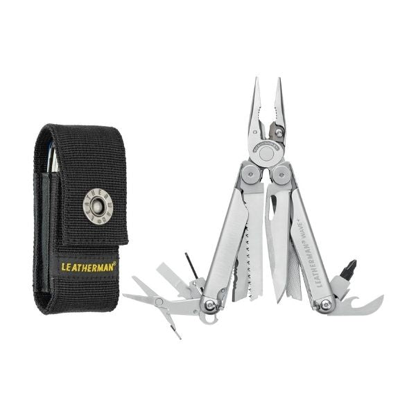 The Leatherman Wave+ packs essential tools like pliers and knives in one handy multi-tool.