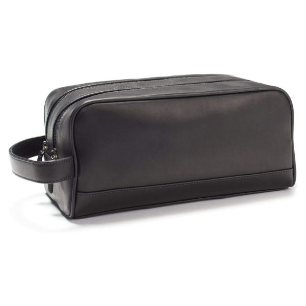 Leatherology Double Zip Toiletry Bag, a practical and luxurious graduation gift for the next adventure.