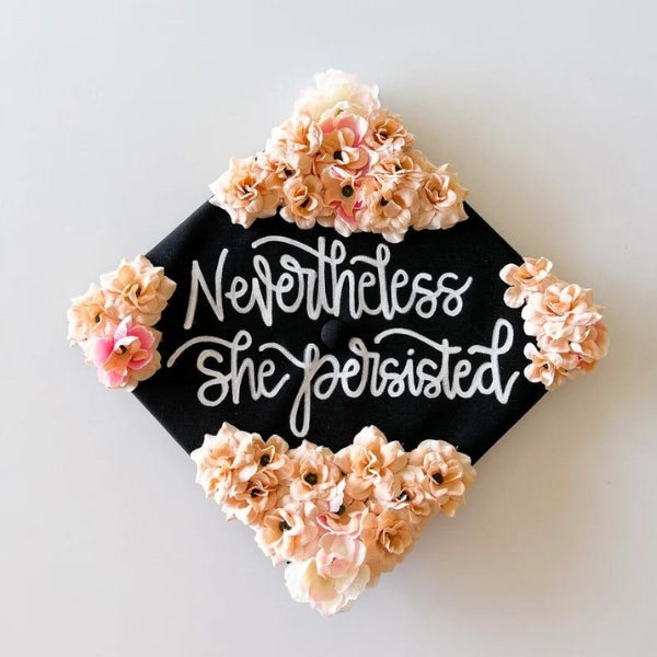 Let Your Faith Be Stronger Than Your Fear Graduation Cap, inspiring graduation cap ideas