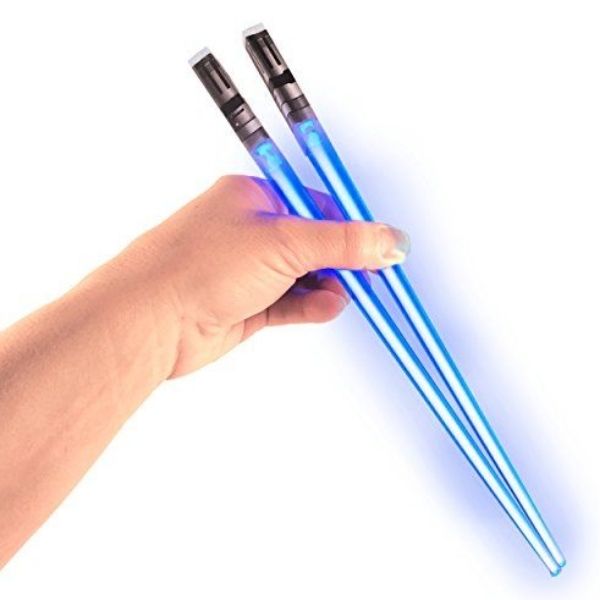 Combine fun and functionality with Lightsaber Chopsticks, a quirky gift for your Star Wars fan boyfriend.