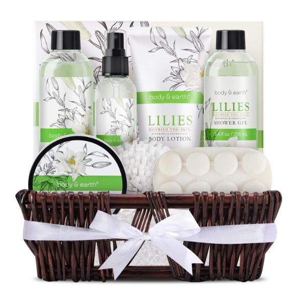 Lily 10pc Spa Kit Gift Set for a relaxing birthday gift for daughter