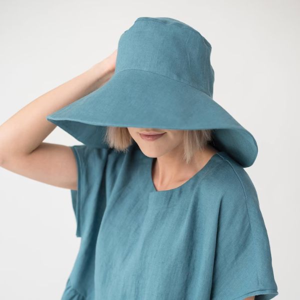 Linen Summer Hat as a classic and essential summer gift item.