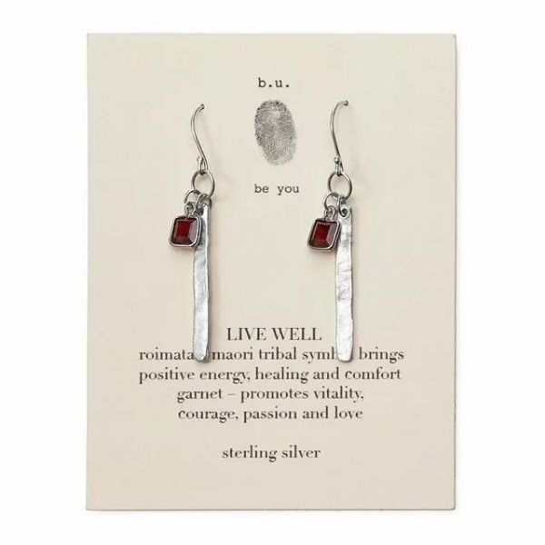 Live Well Earrings inspire daughters to embrace a life filled with positivity.