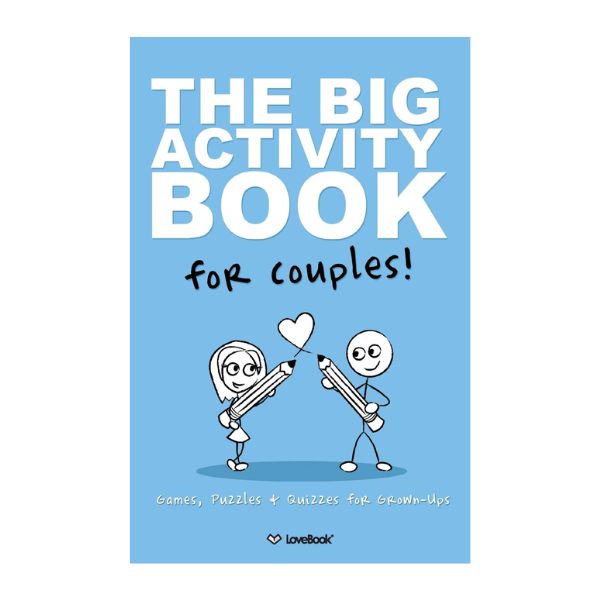 The Big Activity Book for Couples, a creative Valentine's Day gift for him, offering fun and bonding experiences.