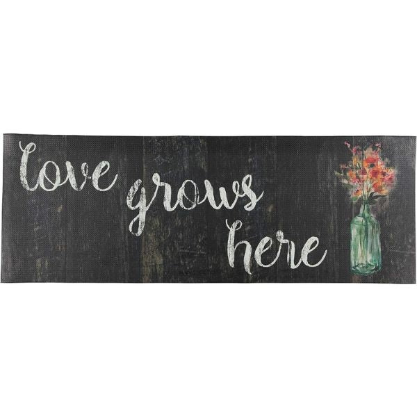 Love Grows Here' decor, a heartfelt homemade Mother's Day gift.