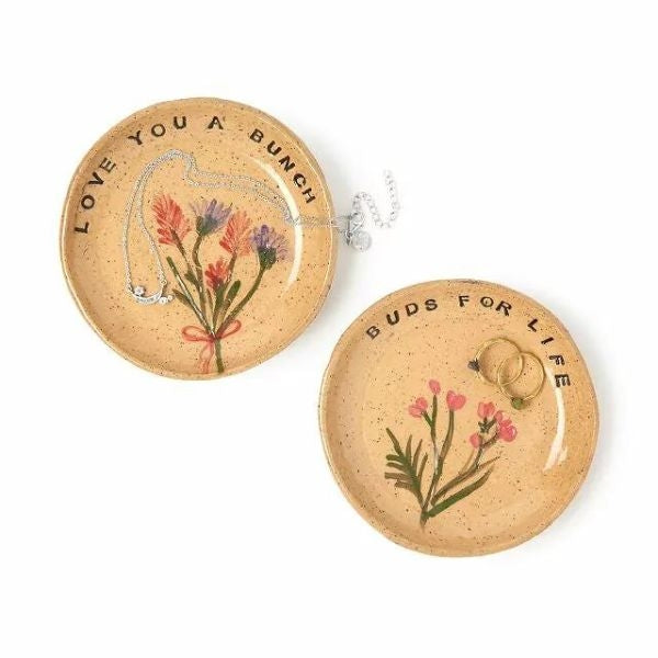 Love You Trinket Dish - A "Love You" trinket dish, a charming way for your friend to store small treasures.