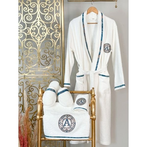 Wrap her in opulence with the Luxury Bathrobe Set, making it a pampering choice among the curated Valentine's Day gifts for her relaxation and self-care.