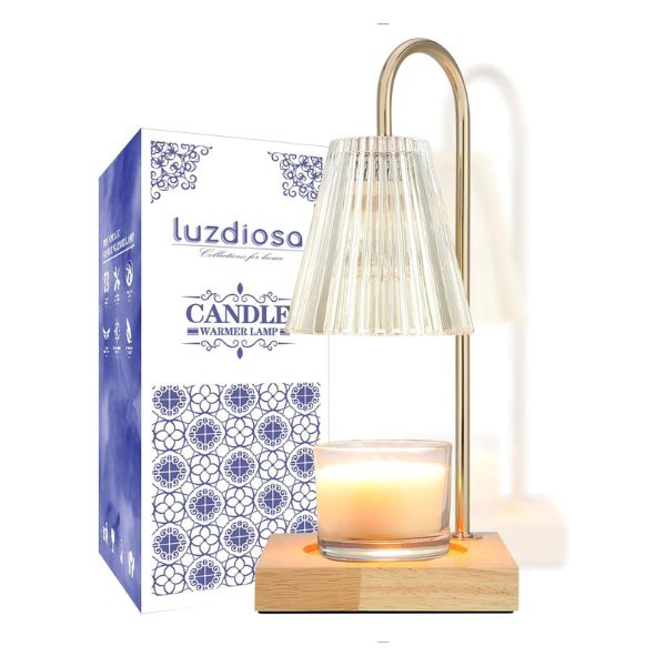 Luzdiosa Candle Warmer Lamp, an elegant and aromatic gift to set the mood.