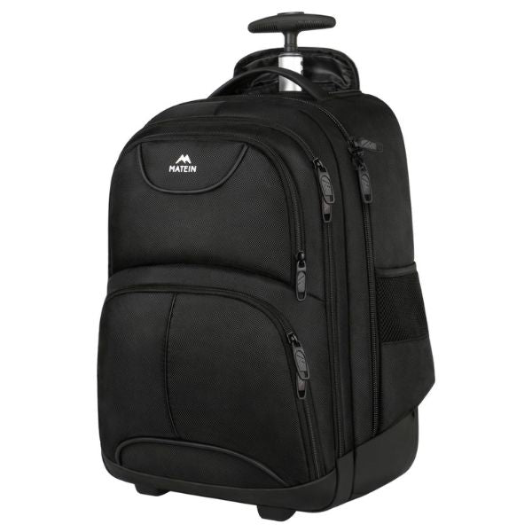Stylish MATEIN Rolling Backpack, a practical and trendy choice for graduation gifts for him.