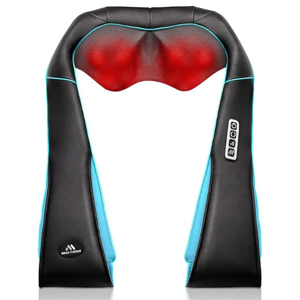 MagicMakers Back Neck Shoulder Massager With Heat brings spa-like comfort home for Father's Day.