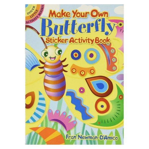 Make Your Own Butterfly Sticker Activity Book (Dover Little Activity Books: Insects) Paperback combines learning and creativity in Easter-themed fun.