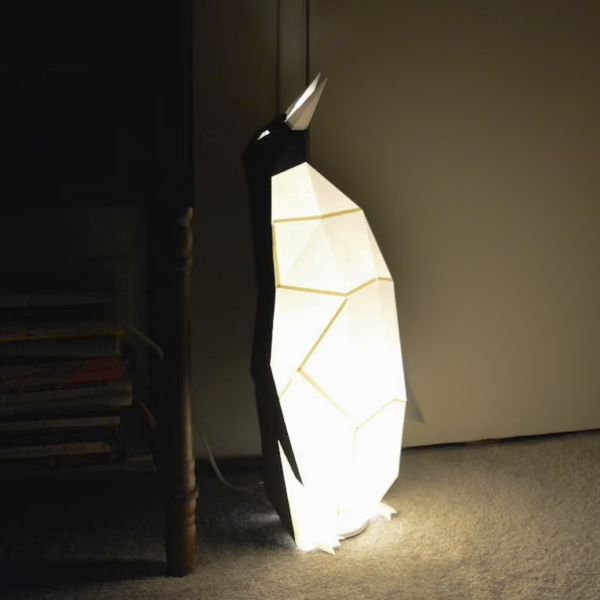 Make Your Own Penguin Lamp is a creative penguin-themed DIY project.