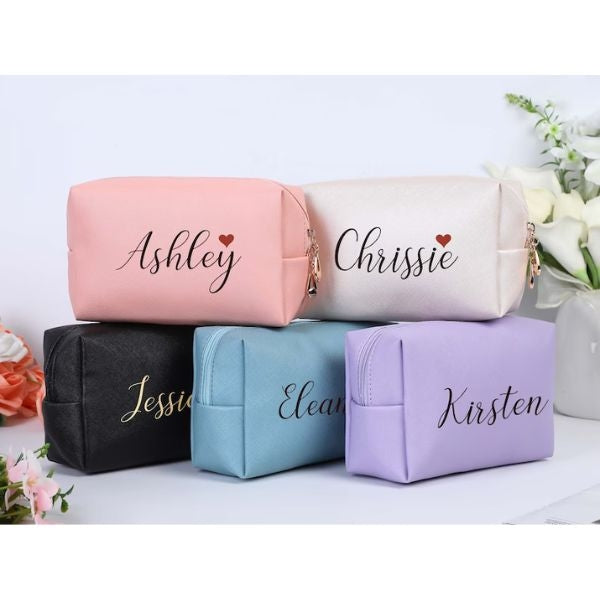 Makeup Bag Personalized, a chic organizer with a personal touch, keeps your daughter-in-law's beauty essentials stylishly in place.