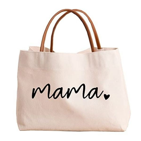 Mama Bag is a versatile and spacious bag for moms on the go, making it a perfect Mother's Day gift.