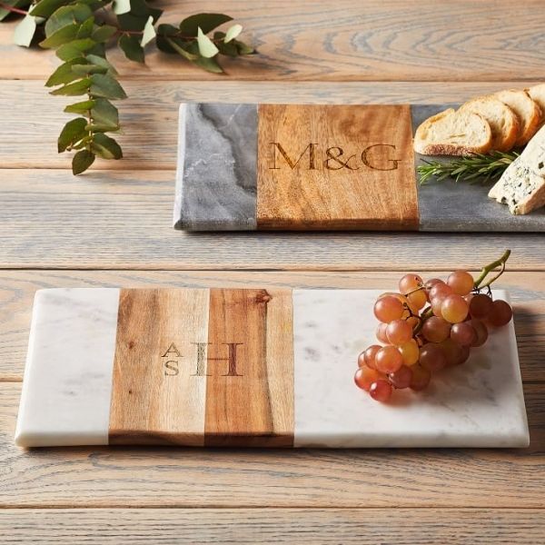 Serve in style with the Marble Serving Board for Her, a chic Valentine's Day gift that blends functionality and aesthetics