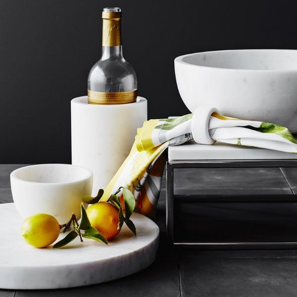 Marble Wine Chiller, an elegant and sophisticated Mother's Day gift for daughters who appreciate wine.