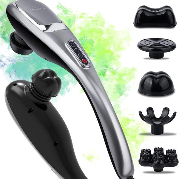 Give the gift of relaxation to your mom - a massager from her son, providing relief and comfort after a long day.