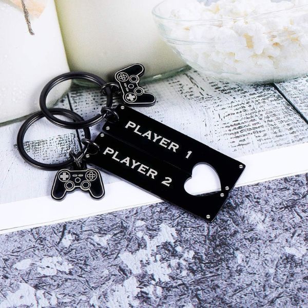 Matching Keychain For Gamer Boyfriend - Share your gaming passion with matching keychains.