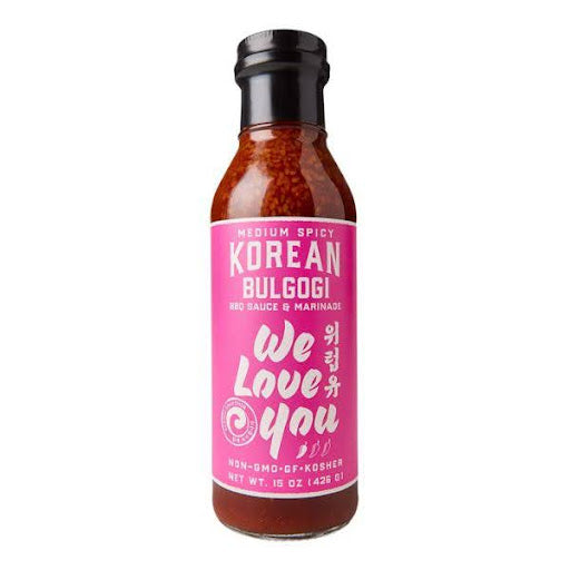 Medium Spicy Korean Bulgogi Kalbi Galbi BBQ Marinade & Sauce, a flavorful and zesty addition to spice up International Women's Day celebrations.