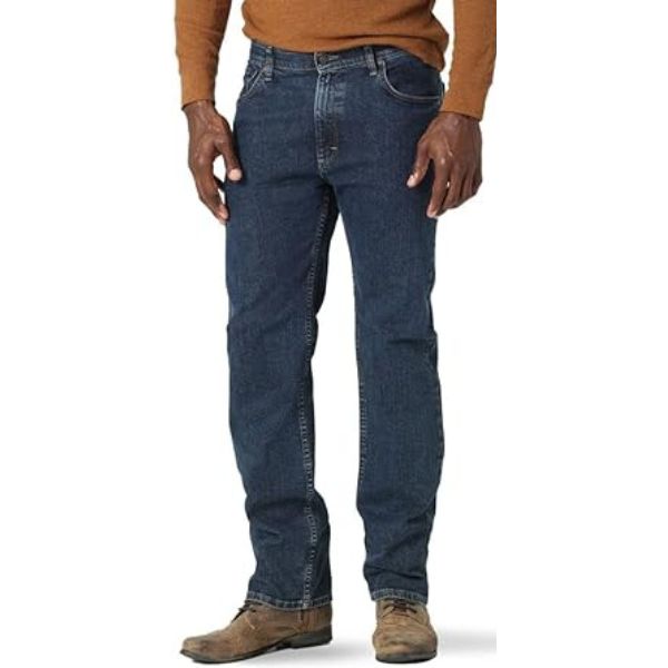 Stylish Men's Regular Fit Comfort Flex Waist Jean, a perfect Father's Day gift from son for comfort and style.