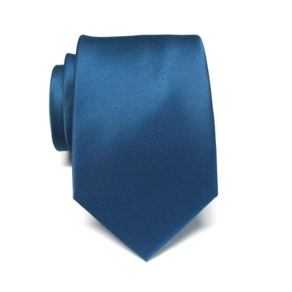 Men's Sapphire Inspired Necktie, a classy 5 year anniversary gift for him.