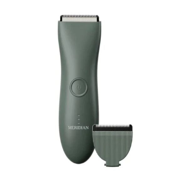 The Meridian Electric Body Hair Trimmer Set is a practical 70th birthday gift for dad