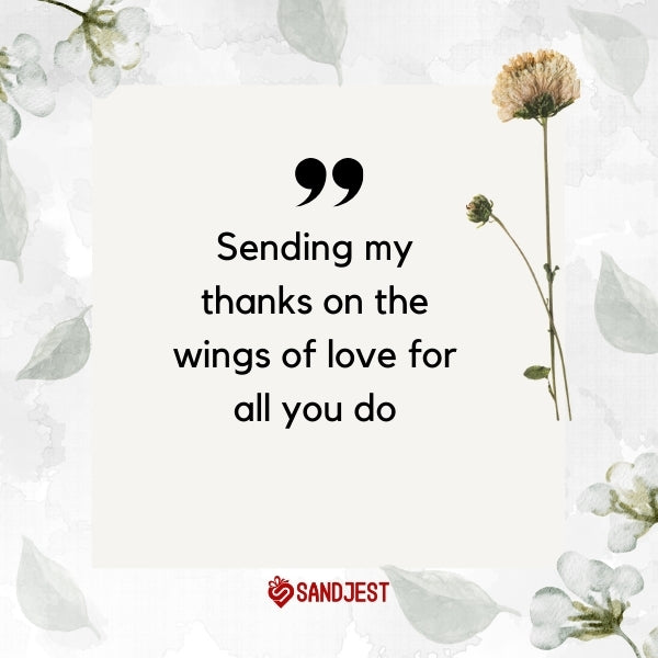 Seek out messages of thanks to send, strengthening family connections.