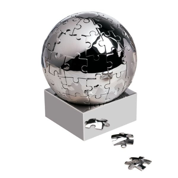 Challenge your dad's world knowledge with a Metal Puzzle Globe, an intriguing 60th birthday gift.