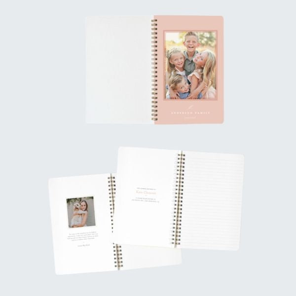 Minted Sweet Frame Notebook Planner for stylish planning.