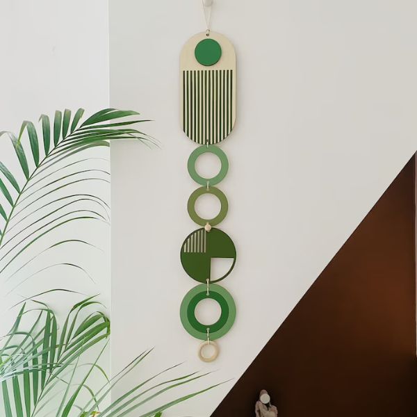 Modern Tassel Wall Hanging, a trendy and decorative DIY gift for friends who love contemporary design.