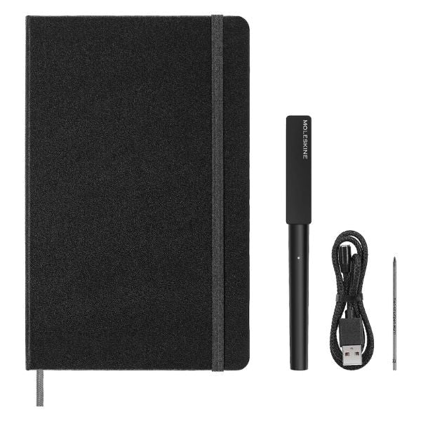 Moleskine Smart Pen and Notebook, a creative anniversary gift for husbands who love writing.