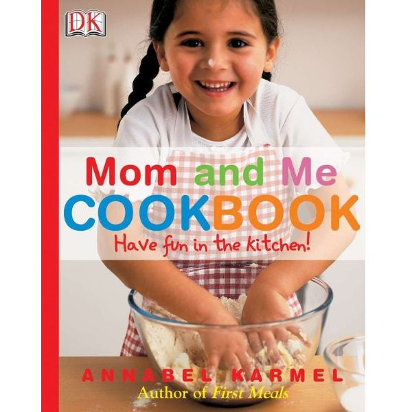 A cherished bonding experience, a Mom and Me Cookbook that encourages kids to cook with their moms and create lasting memories.