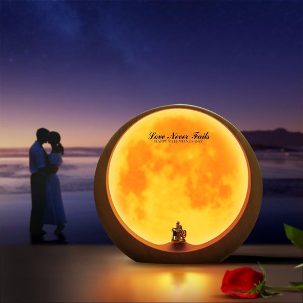 Illuminate their love with the Moon Ambient Light as a DIY masterpiece among unique wedding gift ideas.