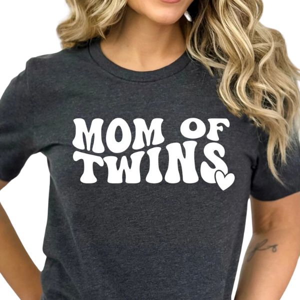 Celebrate twin motherhood with the Mother of Twins shirt designed for the twin mom