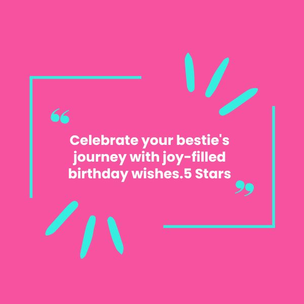Motivate your best friend's day with sincere and motivational birthday quotes