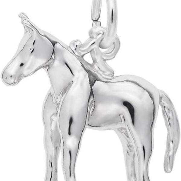 A charming mule charm, a heartfelt surprise from a daughter to her mother, an enchanting keepsake for Mother's Day.