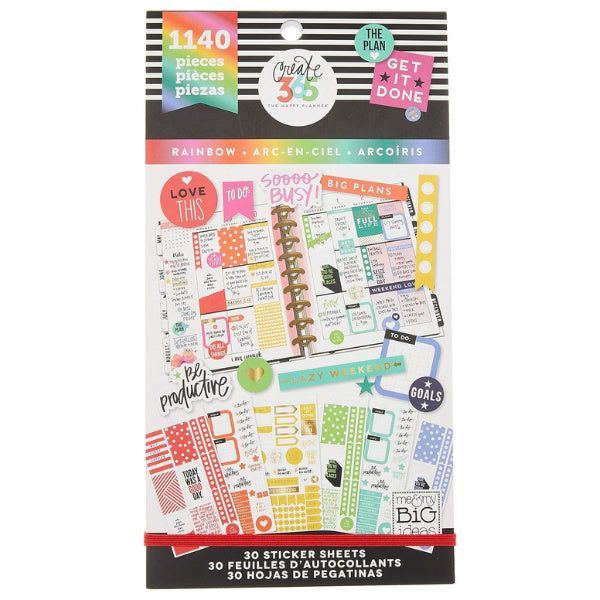 Multicolored Planner Stickers christmas gifts for girlfriend