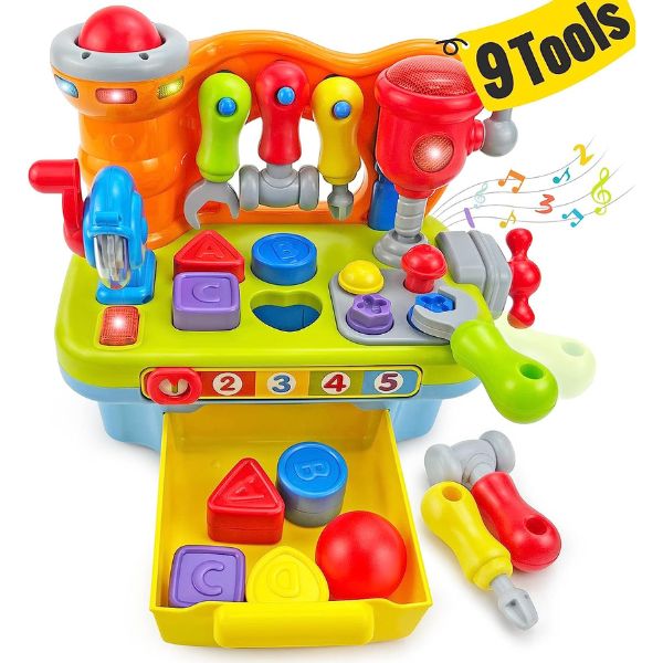 Multifunction Music Workbench Toy, a playful and educational DIY baby shower gift