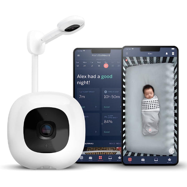 Nanit Pro Smart Baby Monitor & Wall Mount, a security-focused gift for new dads.