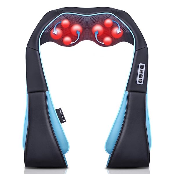 Neck Shoulder Back Massager with Heat is an ideal gift for mom from daughter offering relaxation
