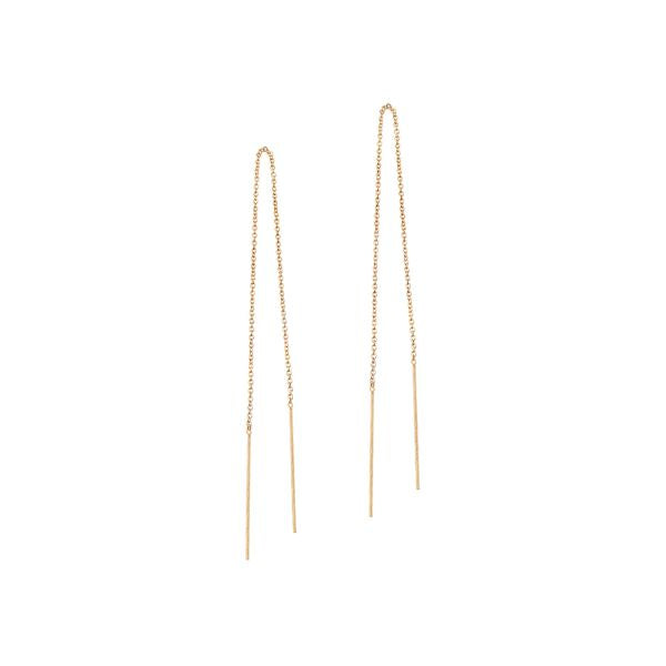 Intricate Needle and Thread Earrings, a testament to artisanal beauty, a delightful small Valentine's gift.